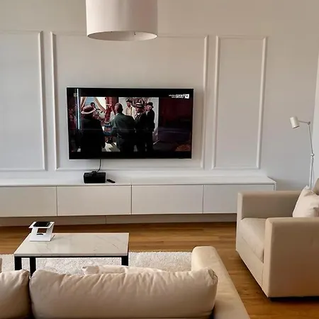 Apartment Wave White Pearl In Gdansk