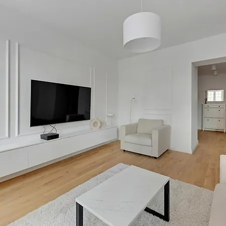 Apartment Wave White Pearl In Gdansk